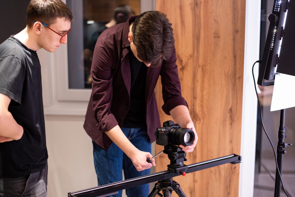 A Branding Videography in Plano job being done.
