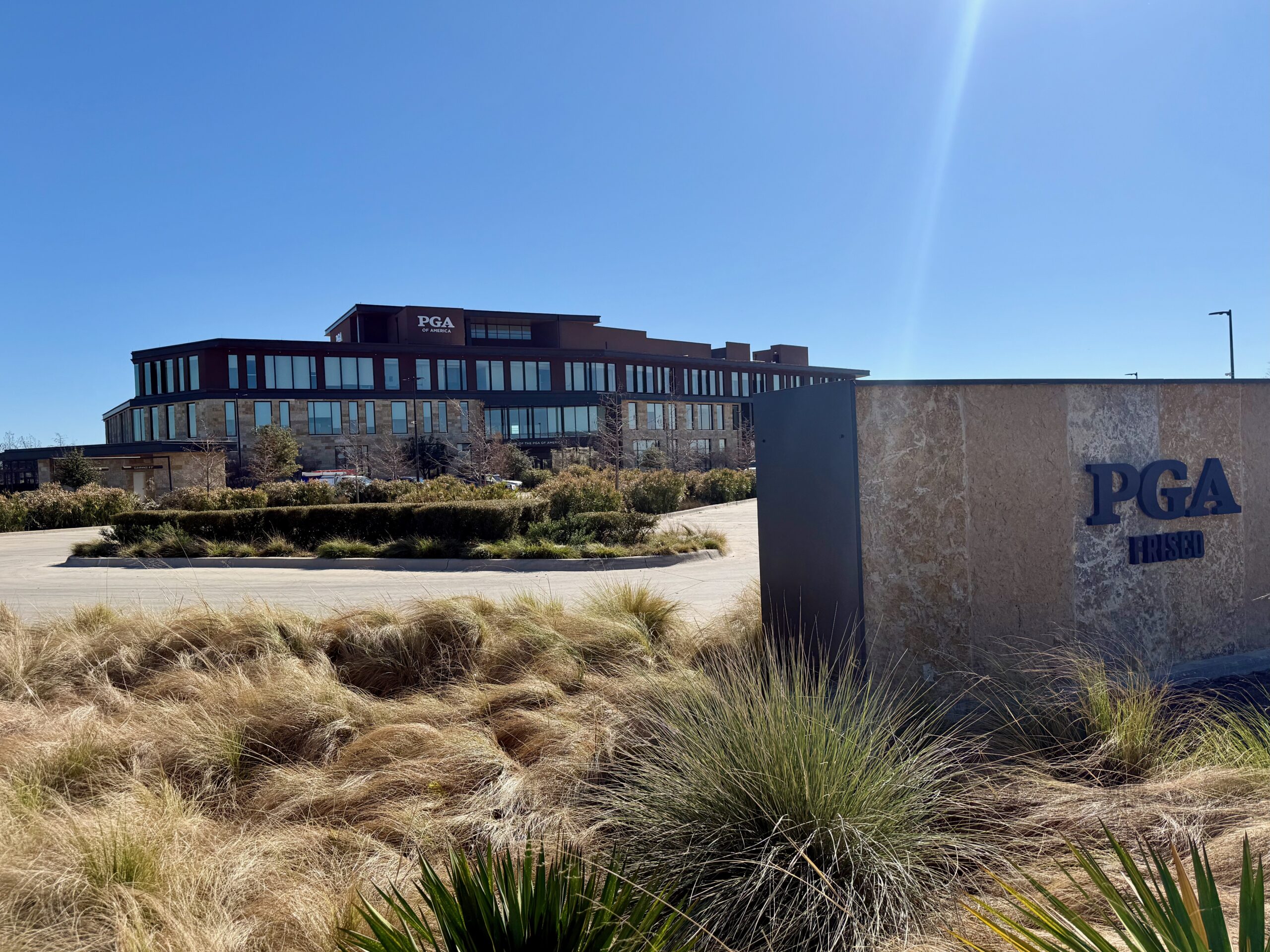 Frisco video production at the PGA of America headquarters in Frisco, Texas